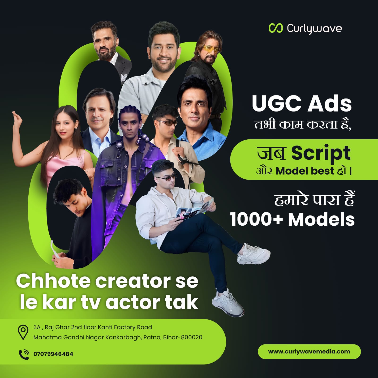 UGC ads creative with 1000+ creators